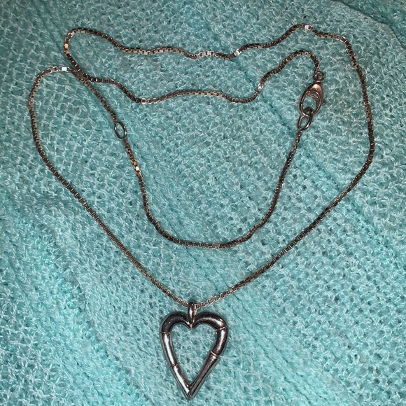 Gucci bamboo pendant necklace silver 925 - Picture 5 of 7